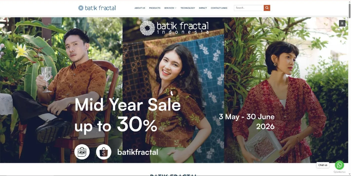 Batik Fractal Bandung: Ketika Algoritma Matematika Bertemu Warisan Budaya Indonesia