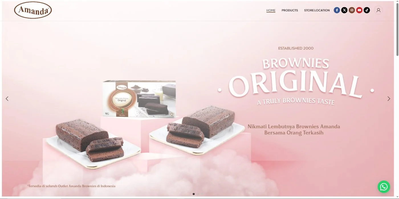 Amanda Brownies: Dari Dapur Rumah Bandung Jadi 150 Outlet Nasional dalam 25 Tahun