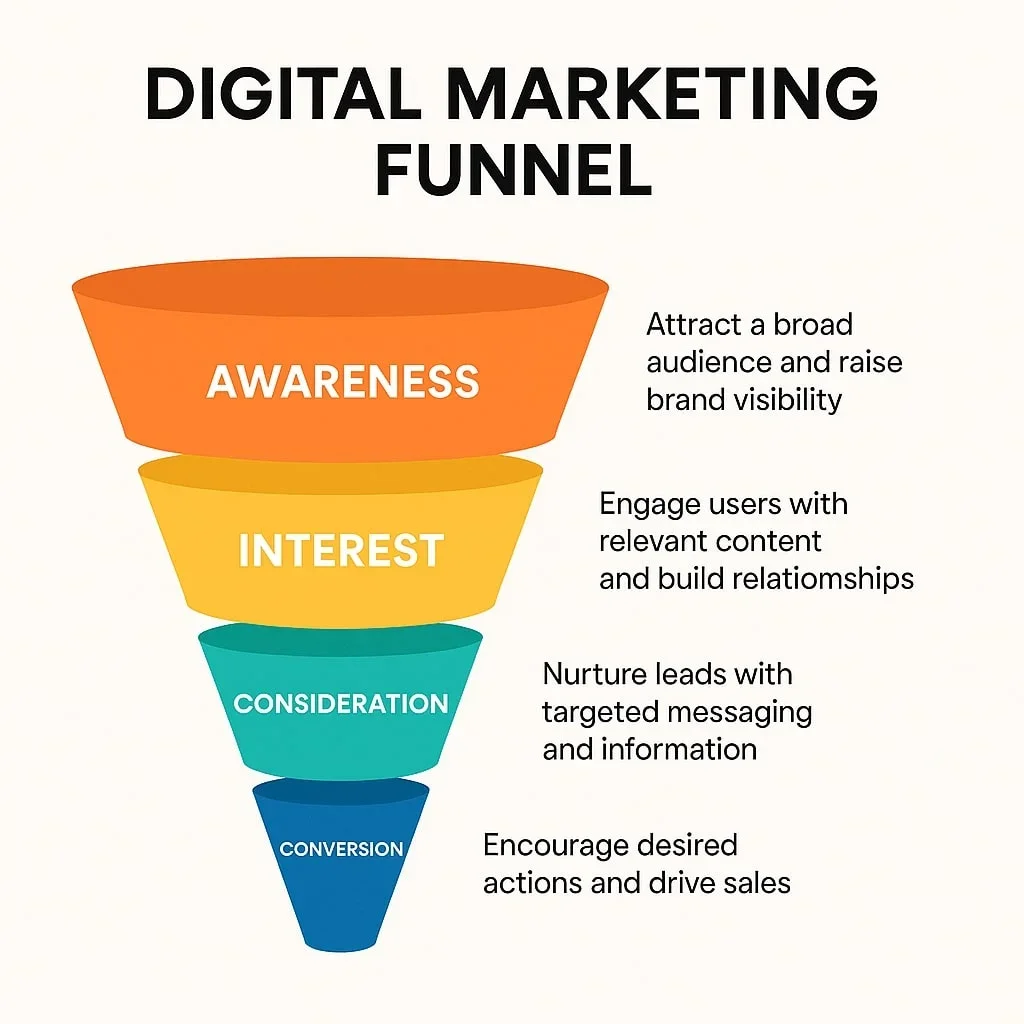 Digital Marketing Funnel: Cara Mengubah Pengunjung Menjadi Pelanggan Setia